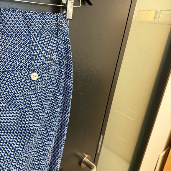 Ralph Lauren 32/32 RLX Golf pants small black/blue checkers EUC Straight-Leg - Picture 3 of 11